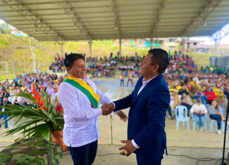 POSESIÓN DE MARTÍN SIAGAMA COMO ALCALDE DE PUEBLO RICO.