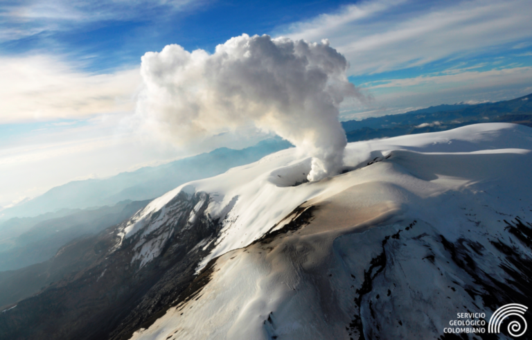 ACTIVIDAD SÍSMICA DEL VOLCÁN NEVADO DEL RUIZ ESTÁ DENTRO DE LOS PARÁMETROS.