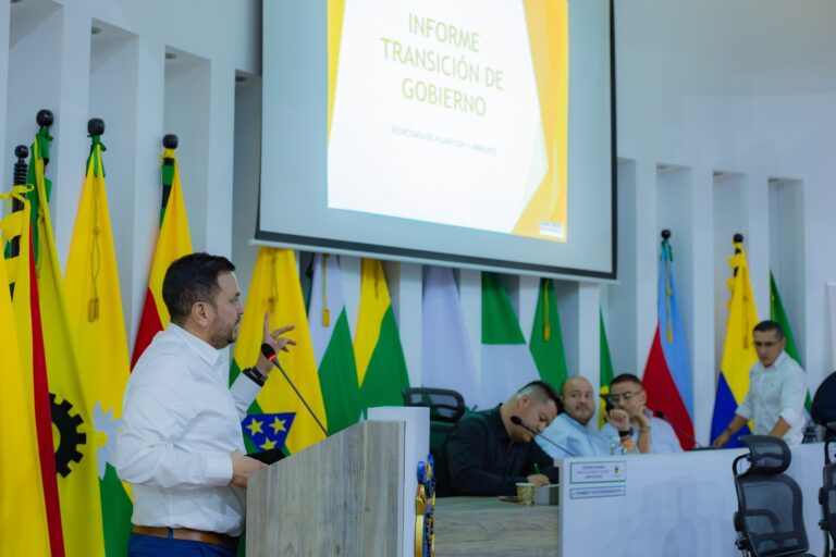 SECRETARIO DE PLANEACIÓN PRESENTÓ INFORME DE EMPALME