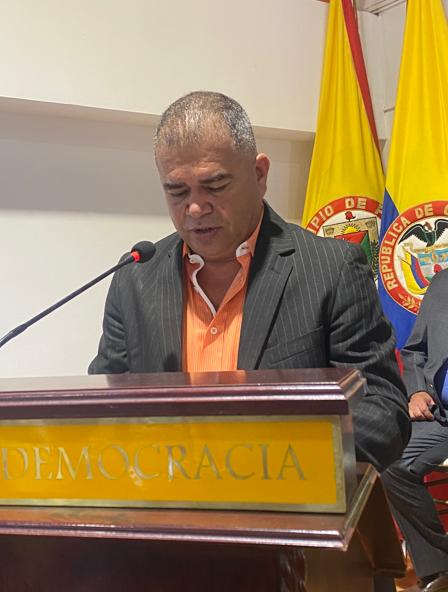 CARLOS MARIO GIL NUEVO PRESIDENTE DEL CONCEJO DE PEREIRA 2024.