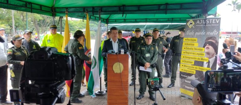 ALCALDE MAURICIO SALAZAR: «LOS DELINCUENTES NO TIENEN CABIDA EN PEREIRA»