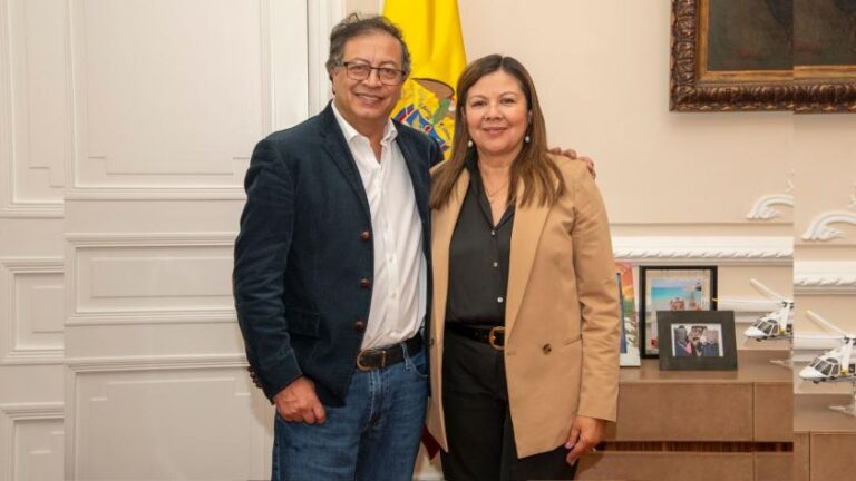 PETRO SE REUNIÓ POR PRIMERA VEZ CON LA NUEVA FISCAL GENERAL DE LA NACIÓN.