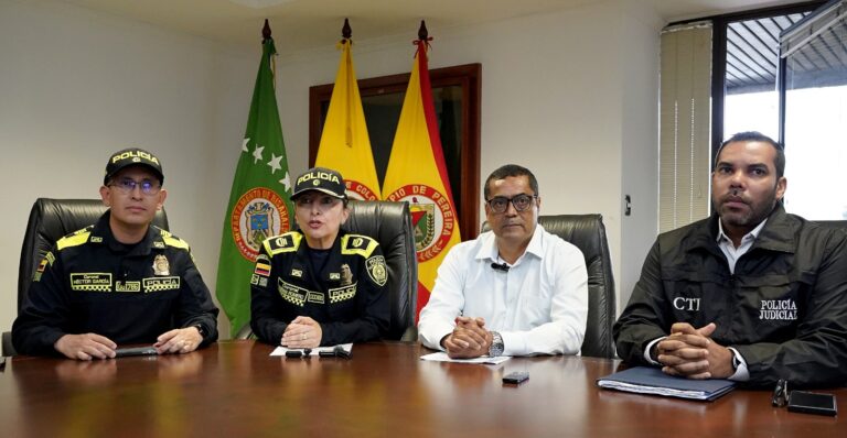 GOBERNACIÓN DE RISARALDA ANUNCIA LA CAPTURA DE PRESUNTOS RESPONSABLES DE MASACRE EN SANTUARIO