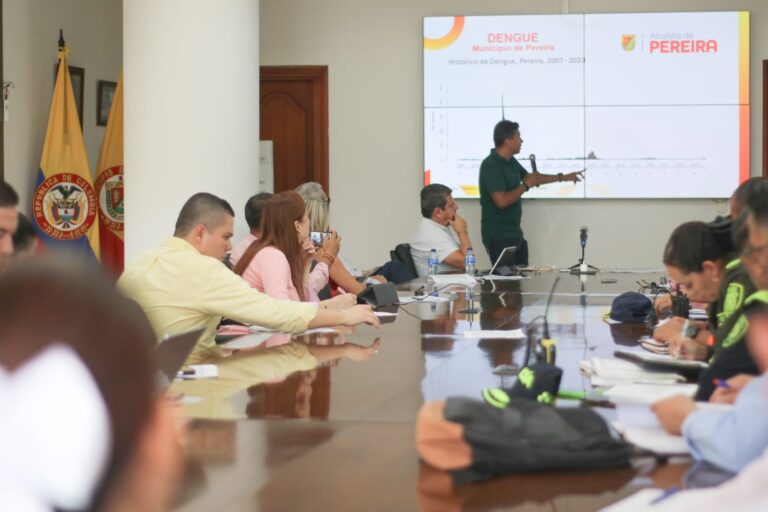 AUTORIDADES INTENSIFICAN MEDIDAS PARA COMBATIR EL DENGUE EN PEREIRA.