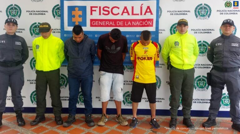 A LA CÁRCEL PRESUNTOS RESPONSABLES DE ASESINAR A UNHOMBRE Y DE ATENTAR CONTRA OTRO EN PEREIRA