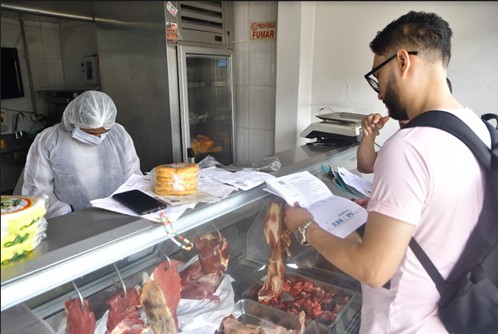 SECRETARÍA DE SALUD REALIZA INSPECCIÓN DE EXPENDIO DE CARNE EN CAMILO TORRES