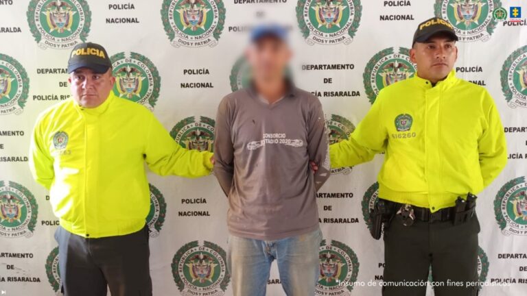 JUDICIALIZADO PRESUNTO RESPONSABLE DE ASESINAR A SU HIJASTRA EN RISARALDA