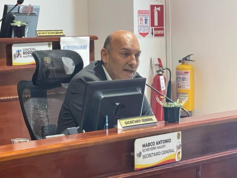 GERENTE DEL AEROPUERTO INTERNACIONAL MATECAÑA RINDIÓ INFORME ANTE EL CONCEJO DE PEREIRA