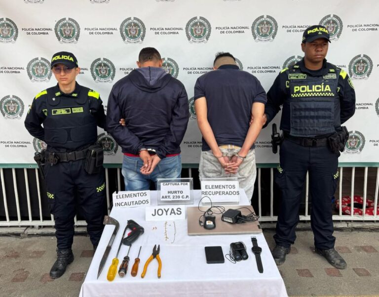 CAPTURADOS APARTAMENTEROS EN SANTA ROSA DE CABAL.