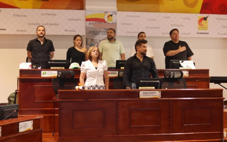 CONSEJO MUNICIPAL DE JUVENTUDES RINDIÓ INFORME EN EL CONCEJO DE PEREIRA