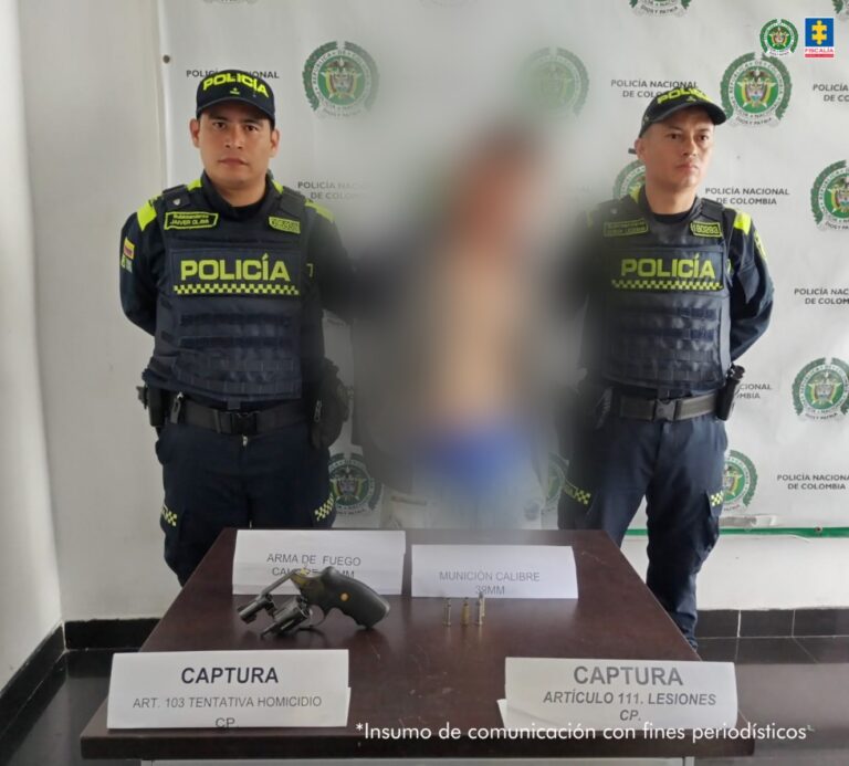 JUDICIALIZADO PRESUNTO RESPONSABLE DE ATENTAR CONTRA LA VIDA DE TRES PERSONAS EN BELÉN DE UMBRÍA