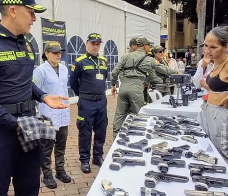 MÁS DE 170 ARMAS DE FUEGO HAN SIDO INCAUTADAS EN PEREIRA POR LA POLICÍA.