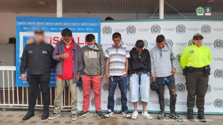 CINCO INTEGRANTES DE ‘LOS MAGNÍFICOS’ FUERON ENVIADOS A PRISIÓN POR NARCOMENUDEO EN SANTA ROSA DE CABAL