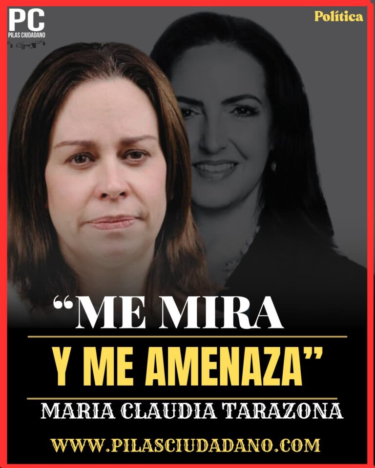 MARÍA CLAUDIA TARAZONA ACUSÓ A MARÍA FERNANDA CABAL DE «AMENAZARLA” 