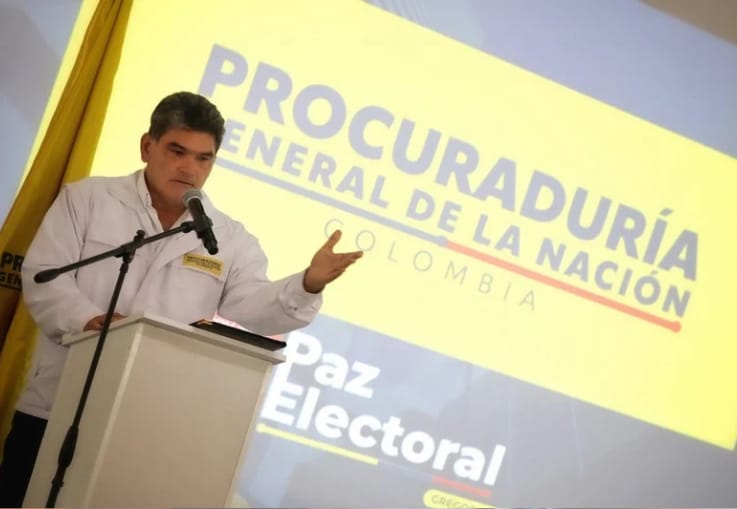 EL PROCURADOR GENERAL GREGORIO ELJACH PACHECO REITERA SU COMPROMISO CON LA PAZ ELECTORAL
